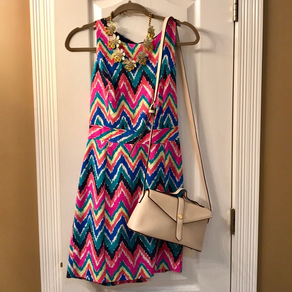 Bright chevron Lilly Pulitzer Dress